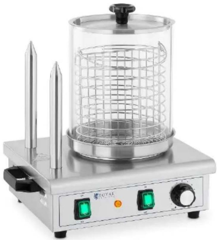 Royal Catering RCPHW 550 - Vista posteriore - 2