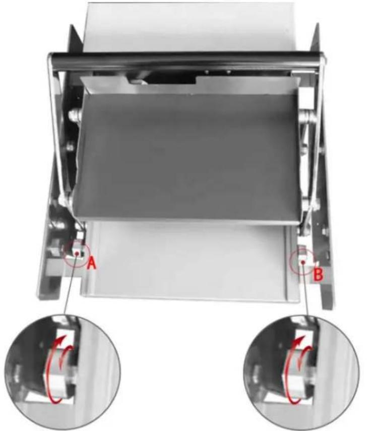 Royal Catering RCKGH-01 - Height adjustment - 1