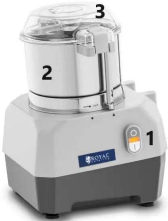 Royal Catering RCBC-5V1 - Popis zařízení - 1