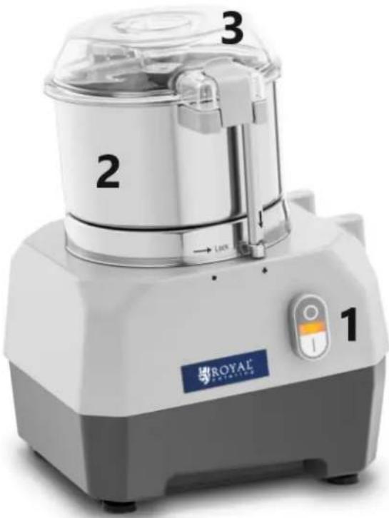 Royal Catering RCBC-5V1 - Opis urządzenia - 1
