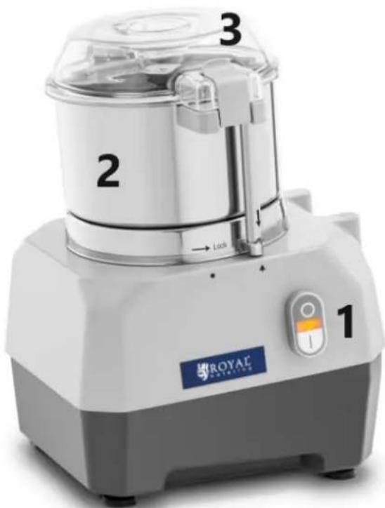 Royal Catering RCBC-5V1 - Laitteen kuvaus - 1