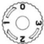 Royal Catering RCGK-MBG33L - Sélecteur de réglage de la température - 1