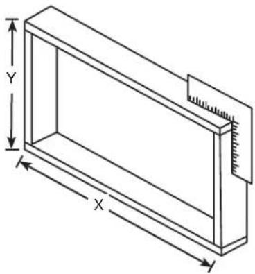 AMANA AMAP151CW - Cut a hole on sides of center stud - 2