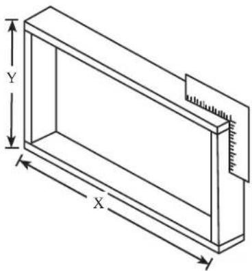 AMANA AMAP151CW - Corte un orificio en los lados de la viga de pared central - 2