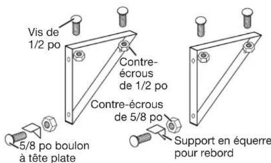 AMANA AMAP151CW - Assembler les supports - 1
