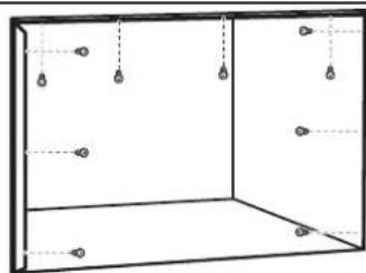 AMANA AMAP151CW - Secure cabinet and install chassis - 1