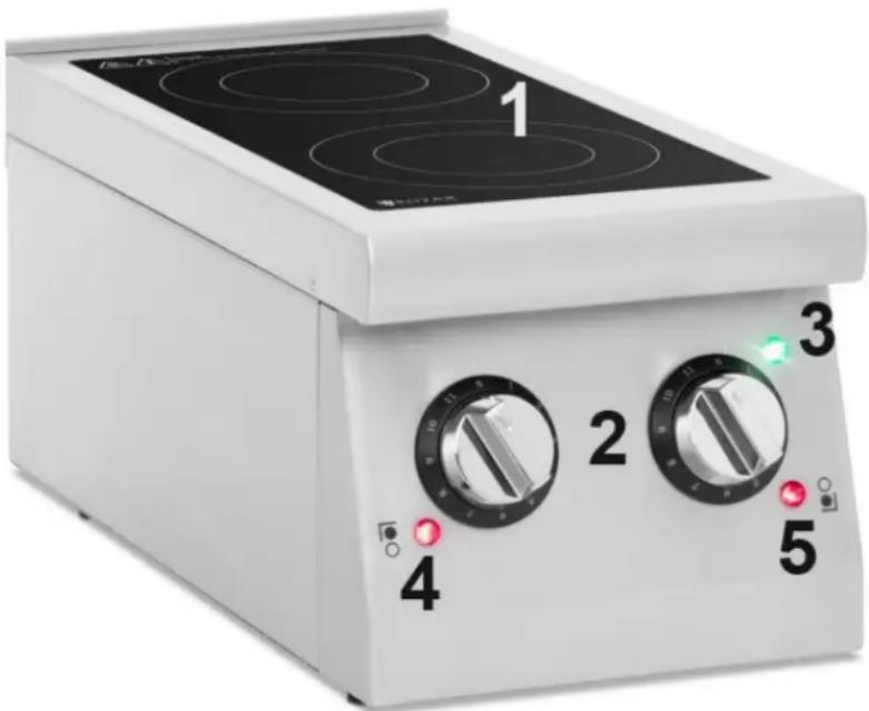 Royal Catering RCIC-3000 - CRIC-3000 - 1