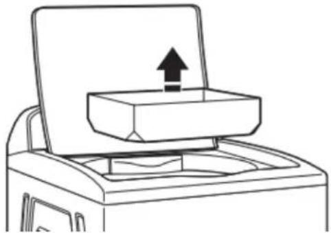 AMANA ATW4516MW - Remove packaging material from inside washer - 1