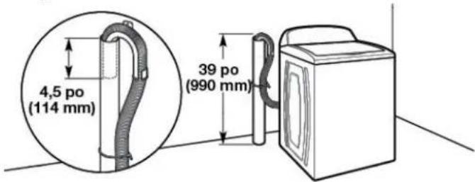 AMANA ATW4516MW - Système de vidange - 1