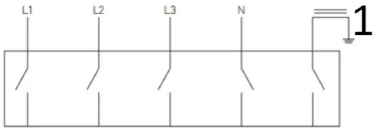 Royal Catering RCIN-700-04 - Collegamento alla linea elettrica - 1