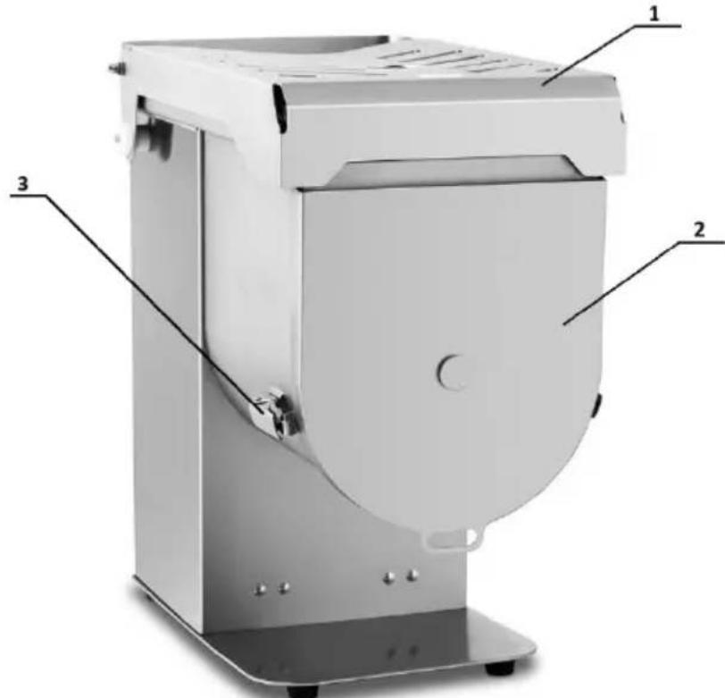 Royal Catering RCFW-20-PRO - Beschreibung des Geräts - 1