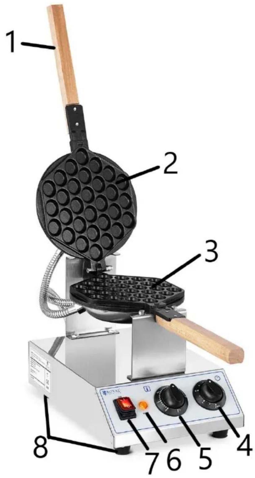 Royal Catering RC-BWM01 - Descripción del aparato - 1