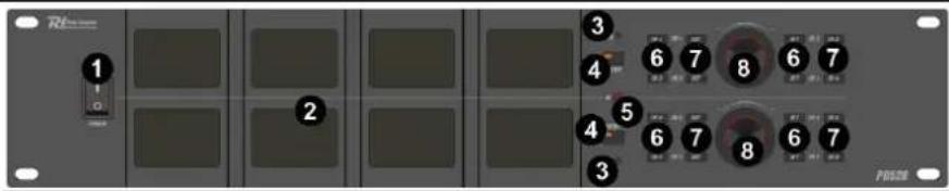 Power Dynamics PD528 - RECEPTOR VISTA GENERAL FRONTAL - 1