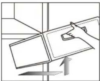 TCL RC518CXD0 - Méthode de démontage d'accessoires - 1
