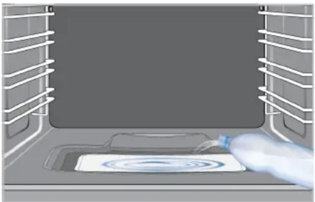 BEKO BCBIS17300KSBMPS - Для удаления извести, которая может образоваться в резервуаре с водой на дне духовки после приготовления с использованием пара и простой очистки паром через каждые 2 или 3 использования: - 1