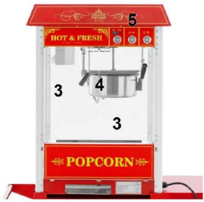 Royal Catering RCPW-16E-2F - Beschreibung des Geräts - 2
