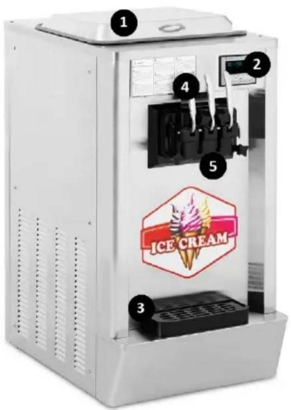 Royal Catering RCSI-24 - Appliance overview - 1