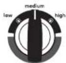 AMANA AED4516MW - Set cycle settings and options - 1