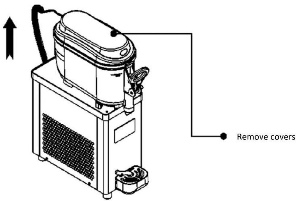 Royal Catering RCSL 1/6A - 1) Disassembly: - 1