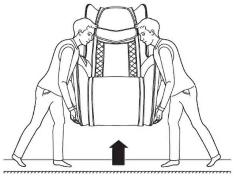 INSIGNIA NS-MGC200BK2 - Déplacement du fauteuil - 1