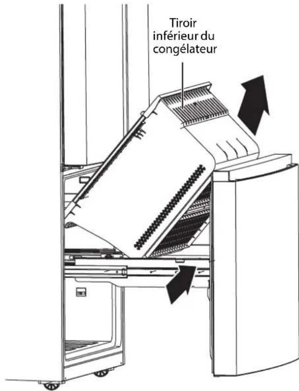 INSIGNIA NS-RFD26SS9 - Retrait des portes du réfrigérateur (optionnel) - 12