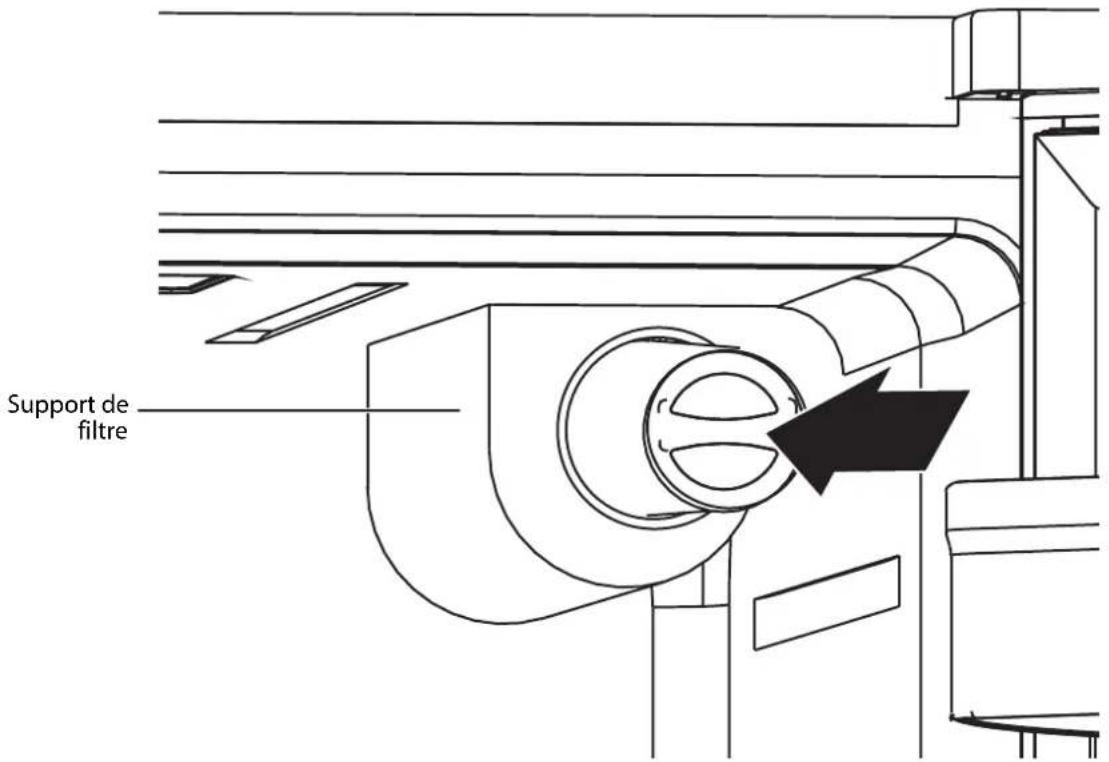 INSIGNIA NS-RFD26SS9 - Remplacement du filtre à eau - 2