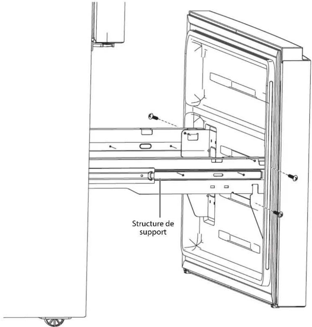 INSIGNIA NS-RFD26SS9 - Retrait des portes du réfrigérateur (optionnel) - 13