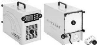 Ulsonix AIRCLEAN 10G-ECO - ANTES DE USAR, É NECESSÁRIO LER COM ATENÇÃO E COMPREENDER AS PRESENTES INSTRUÇÕES. SOMENTE PROFISSIONAIS HABILITADOS NO USO DE EPIS PODEM UTILIZAR O APARELHO. - 2