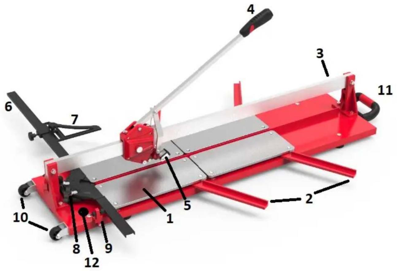 MSW TCM1000-SM - Beschreibung des Geräts - 1
