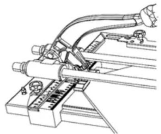 MSW TCM1000-SM - Skaering af flisen vinkelret - 4