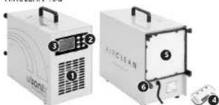 Ulsonix AIRCLEAN 7G-WL - VOOR INGEBRUIKNAME DIENT U DE ONDERSTAANDE GEBRUIKSAANWIJZING NAUWKEURIG TE LEZEN EN TE BEGRUPEN ALLEEN PROFESSIONALS DIE BEKWAAM ZIJN IN HET GEBRUIK VAN PBM'S KUNNEN HET APPARAAT GEBRUIKEN. - 2