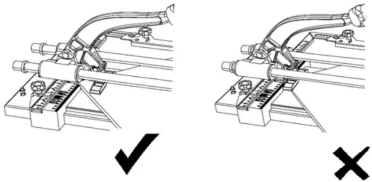 MSW TCM800 - Coupe de carrelage à angle droit - 2
