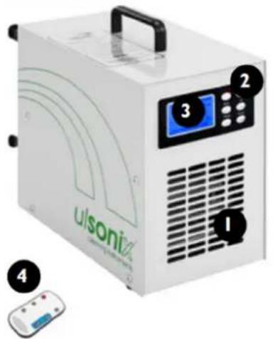 Ulsonix AIRCLEAN 10G-WL - Laitteen kuvaus - 1