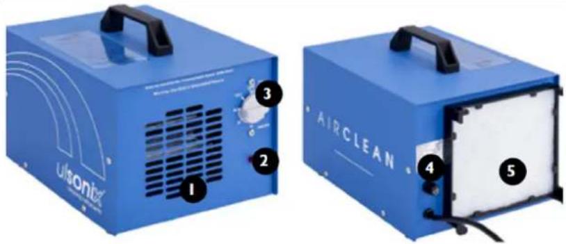 Ulsonix AIRCLEAN 10G-WL - AIRCLEAN 20G-ECO | AIRCLEAN 7G-ECO | AIRCLEAN 5G-WL - 1
