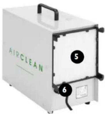 Ulsonix AIRCLEAN 10G-WL - 1- Luchtuitlaat - 1
