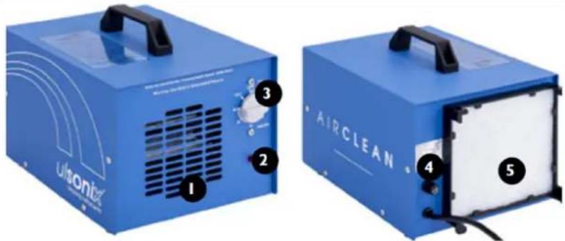 Ulsonix AIRCLEAN 10G-WL - 3- Displej - 1