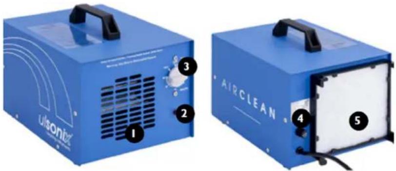 Ulsonix AIRCLEAN 10G-WL - AIRCLEAN 20G-ECO | AIRCLEAN 7G-ECO | AIRCLEAN 5G-WL - 1