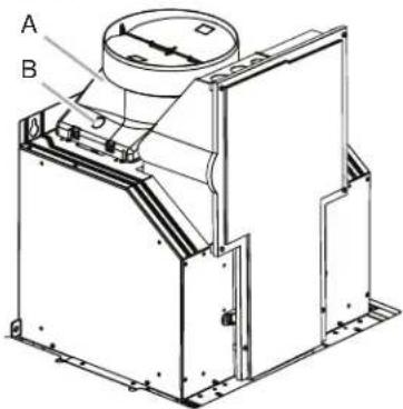 KITCHENAID WVI75UC6DS - Assemblage de la hotte - 1