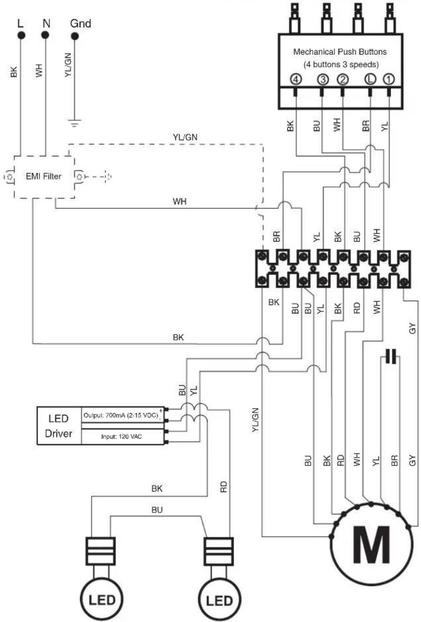 AMANA WVW53UC6HV - Replacing a LED Lamp - 1
