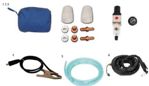 Stamos S-Plasma 120 - ACCESORIOS DEL S-PLASMA 50 - 1