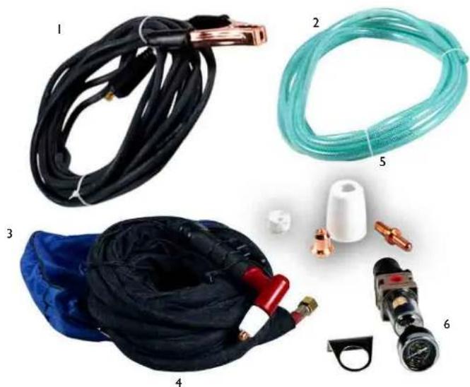 Stamos S-Plasma 120 - ACCESORIOS DEL S-PLASMA 60P/80P - 1
