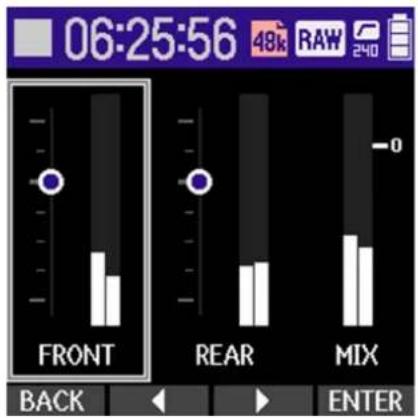 ZOOM H2 Essential - Réglage du mixage d'écoute de contrôle des entrées micro - 2