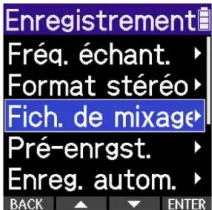 ZOOM H2 Essential - Enregistrement ou non des fichiers de mixage - 2