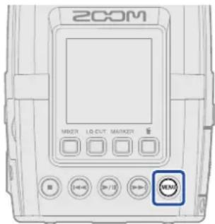 ZOOM H2 Essential - Activation/désactivation du guide sonore avec un raccourci - 1