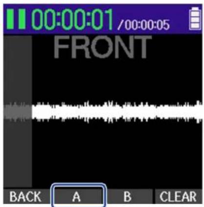ZOOM H2 Essential - Lecture en boucle d'un intervalle (répétition A-B) - 2