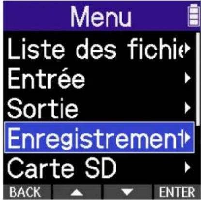 ZOOM H2 Essential - Réglage de l'affichage de durée d'enregistrement - 1