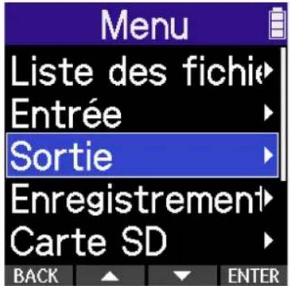ZOOM H2 Essential - Réglage du niveau de sortie en cas de réglage fixe du volume - 1