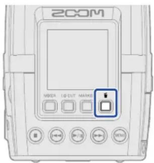 ZOOM H2 Essential - Déplacement du fichier en cours d'enregistrement dans le dossier TRASH - 1