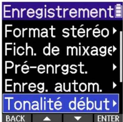 ZOOM H2 Essential - Activation de la tonalité de début d'enregistrement - 2