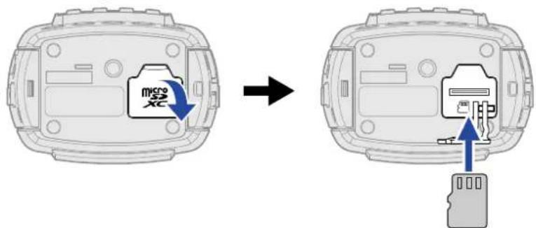 ZOOM H2 Essential - Insertion de cartes microSD - 1